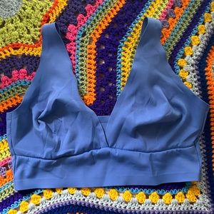 Auden Unlined Long Line Wire-Free Bralette XL